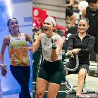Sederet artis perempuan tunjukkan kekuatan sesungguhnya di arena Hyrox Jakarta. Mereka sukses taklukkan Hyrox Jakarta dengan rambut yang slay, anti gerah, dan tetap modis. Ada siapa ya? [@hyroxina @ririnekawati @lunamaya]
