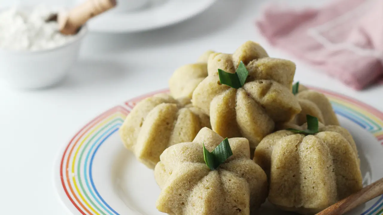 bolu pisang kukus mini