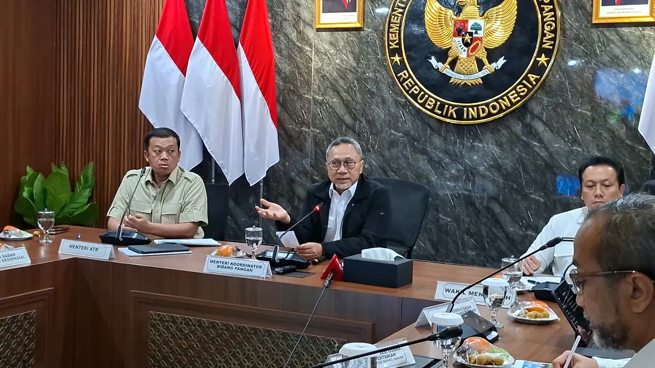 Menteri Koordinator Bidang Pangan, Zulkifli Hasan. (Foto: Liputan6.com/Arief RH)