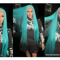 Kim Kardashian cosplay jadi putrinya, North West dalam rangka Halloween. (Tiktok/@kimkardashian)
