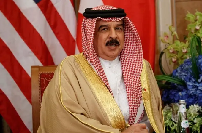 Hamad bin Isa Al Khalifa memiliki total armada pesawat senilai 195 juta poundsterling (AP)