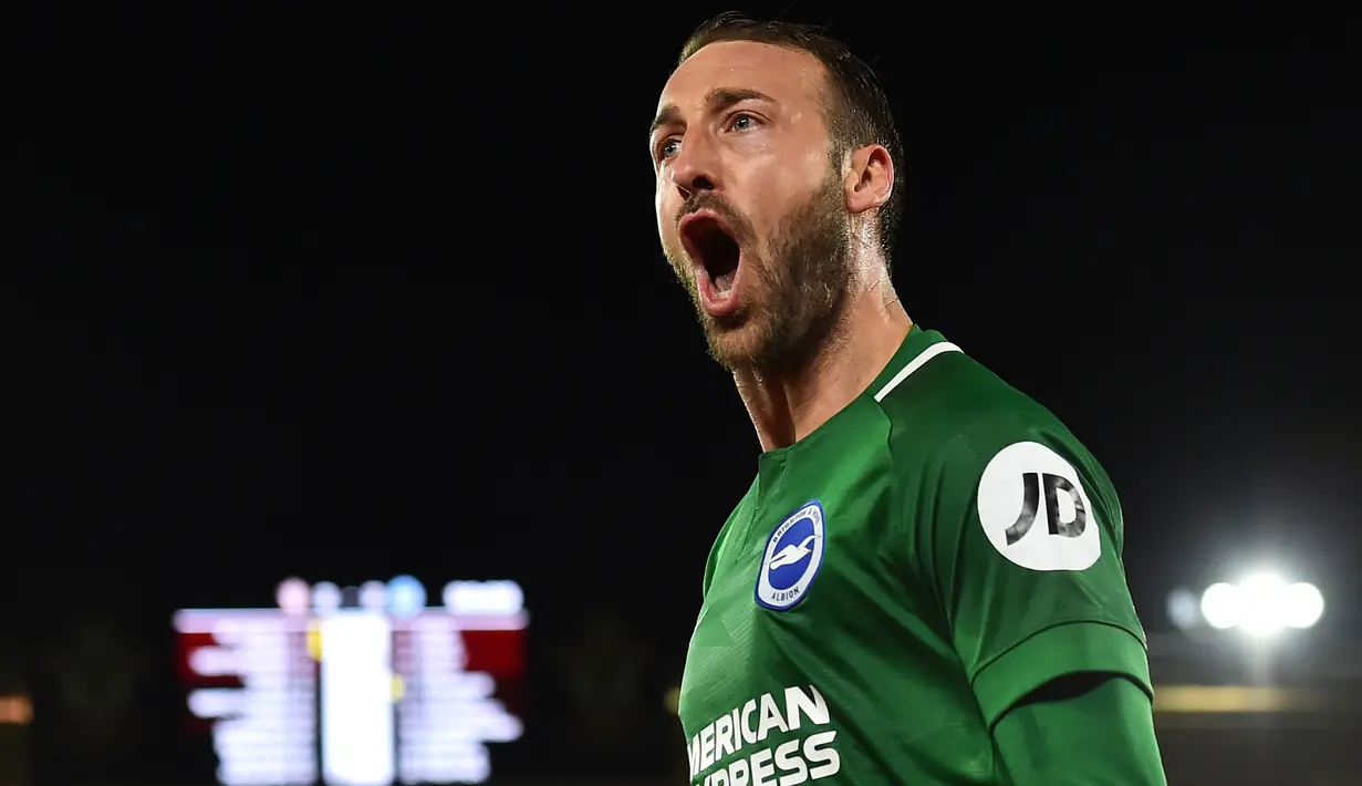 5. Glenn Murray (Brighton) - 4 Gol. (AFP/Glyn Kirk)