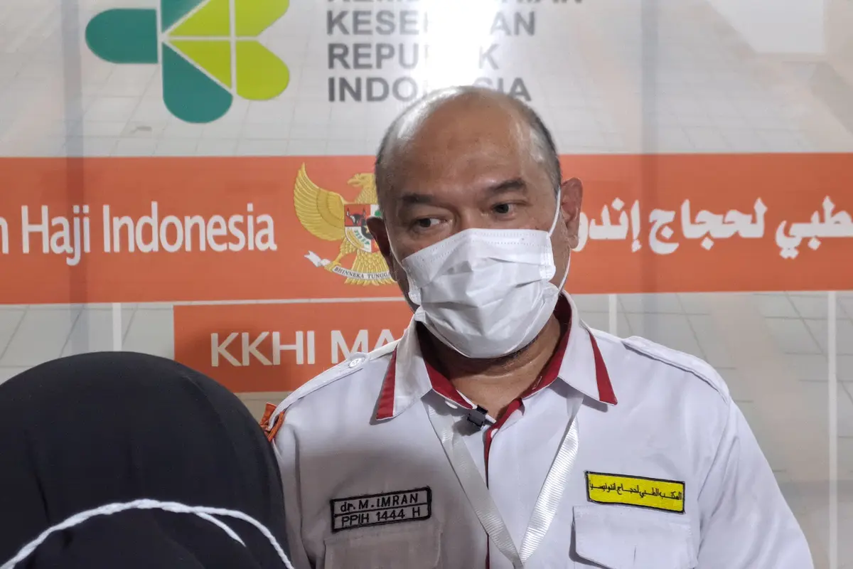 Kabid Kesehatan PPIH Arab Saudi, M Imran mengungkapkan pneumonia atau radang paru menjadi salah satu pemicu peningkatan kasus kematian jemaah haji pasca-Armuzna.