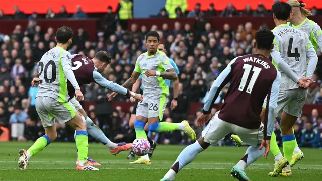 Aston Villa Vs Manchester City