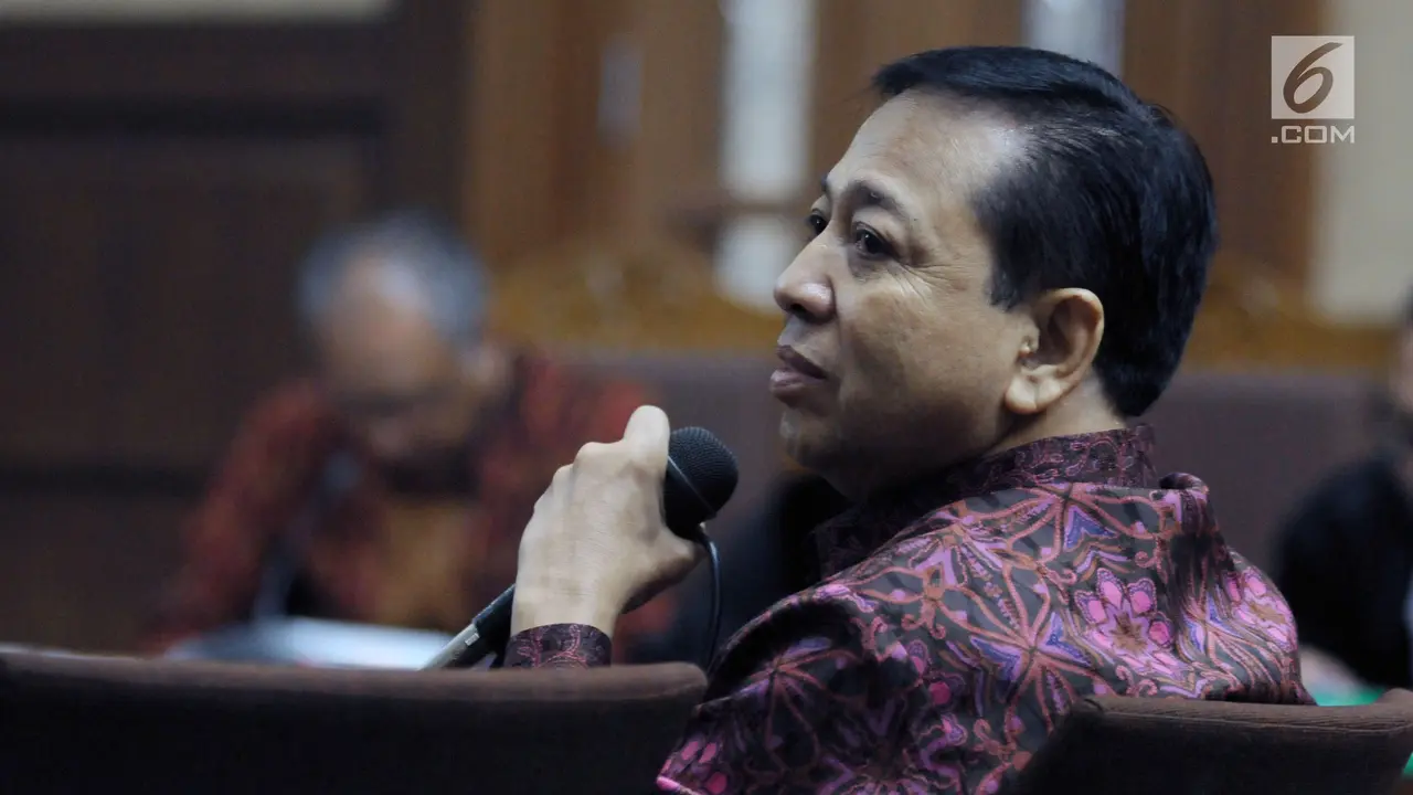 Setya Novanto Bersaksi di Sidang Bimanesh Sutarjo