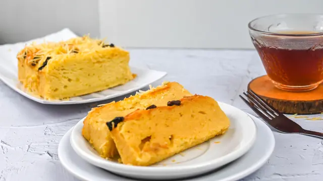 Banana Cinnamon Butter Cake