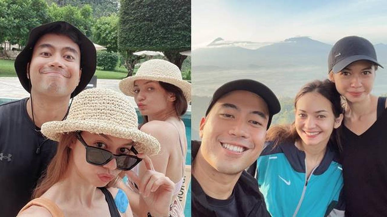 Liburan Bareng Vidi dan Yuki Kato, Ini 7 Potret Enzy Storia di Borobudur