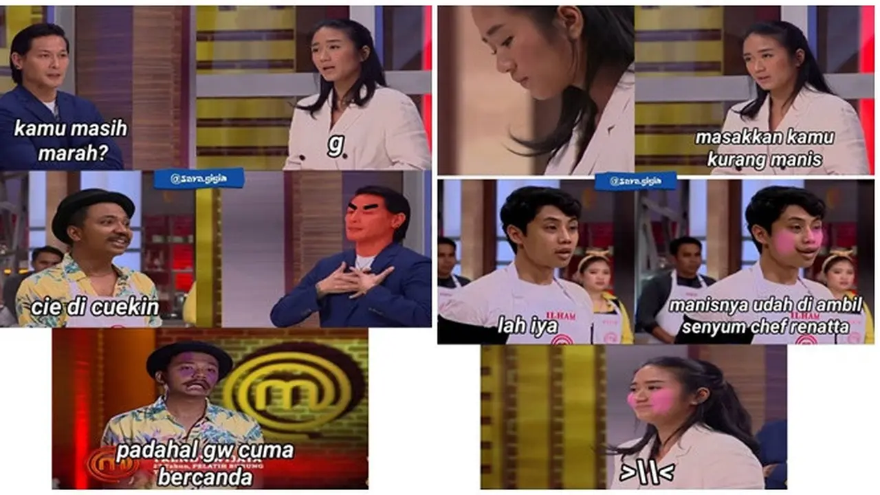 Meme Lucu saat Peserta Becandain Juri MasterChef Ini Bikin Tepuk Jidat