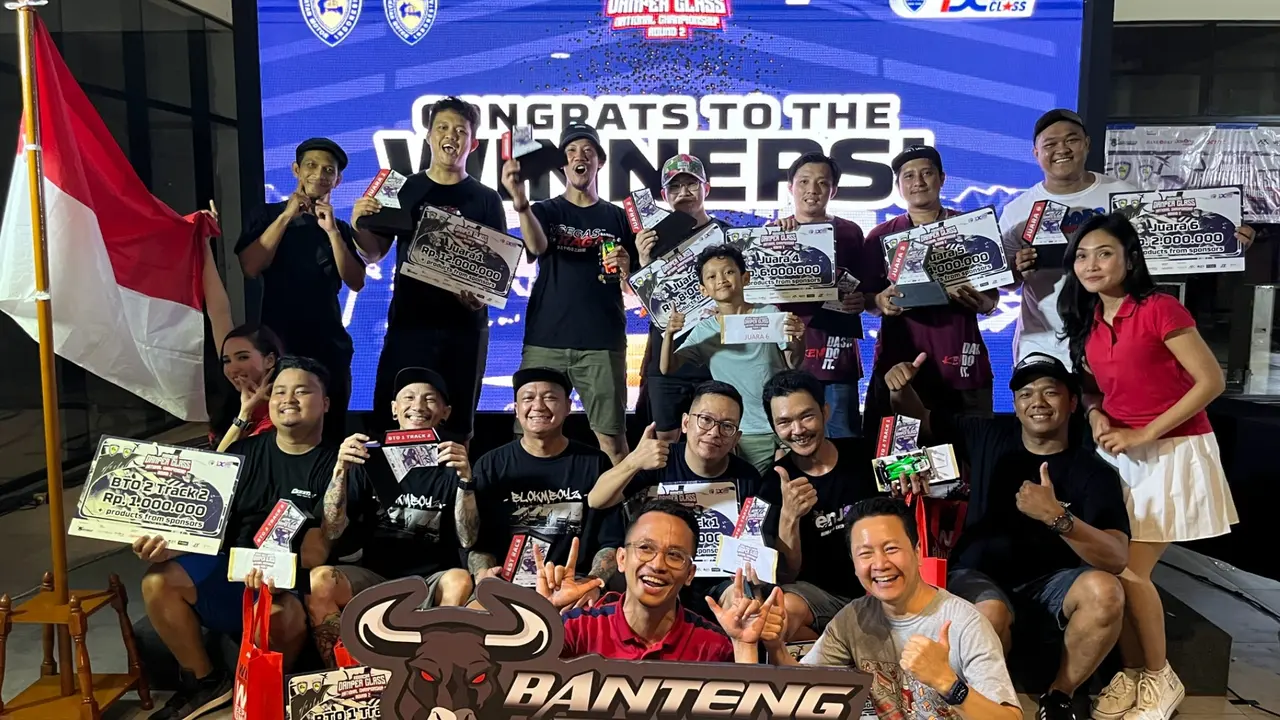 Diikuti 200 Peserta, Seri Kedua JakOne Mobile Indonesia Damper Class National Championship 2023 Curi Perhatian Komunitas Mini 4 WD