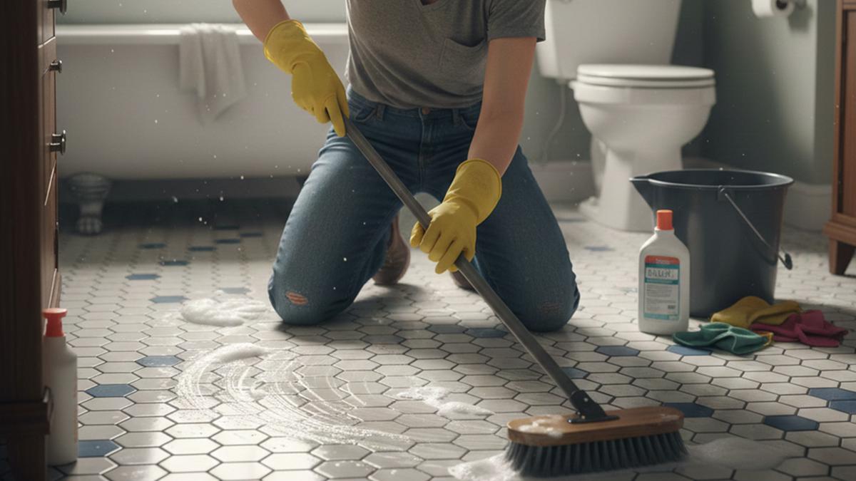 Cara Membersihkan Sela Keramik Kamar Mandi Tanpa Disikat dengan Mudah