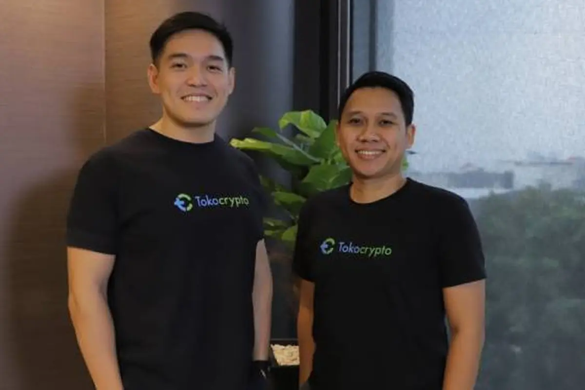 Pang Xue Kai, Co-founder dan CEO Tokocrypto bersama Changpeng Zhao, Founder dan CEO Binance. Dok: Tokocrypto