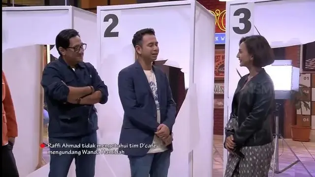 Raffi Ahmad bertemu Wanda Hamidah