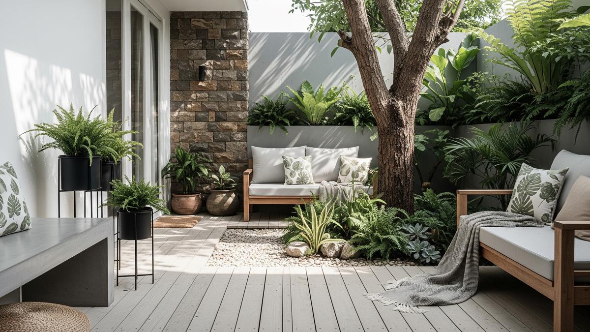 8 Ide Desain Teras Samping Estetik yang Menyatu dengan Taman, Cozy untuk Me Time