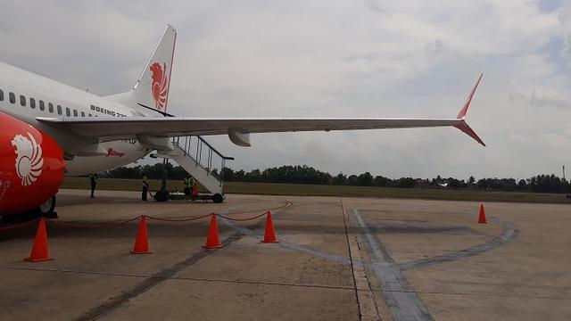 Boeing 737 MAX 8 milik Lion Air (foto: Camelia)