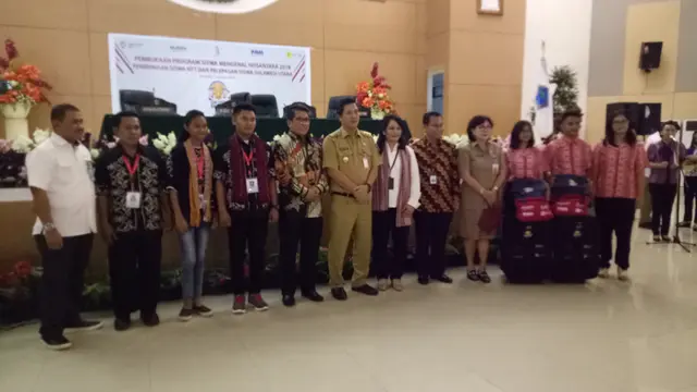 Program Siswa Mengenal Nusantara di Sulawesi Utara, Selasa (7/8/2018). Foto: Liputan6.com/Nurmayanti