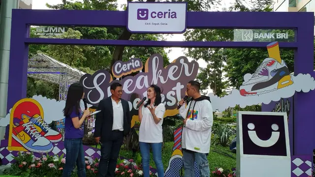 CERIA Sneaker Hype Fest, Cara BRI Perkenalkan Aplikasi Pinjaman Digital Terbaru