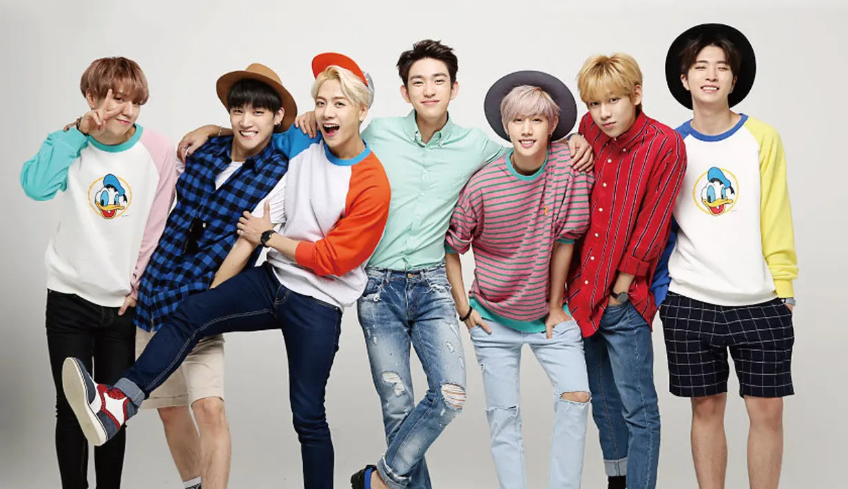 Pada 12 Maret lalu, boyband K-pop GOT7 merilis mini album berjudul Eyes On You. Mini album ini sendiri terdiri 6 lagu dengan tembang andalan berjudul Look. (Foto: Soompi.com)