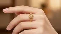 7 Model Cincin Emas 1 Gram Dewasa yang Cantik dan Elegan