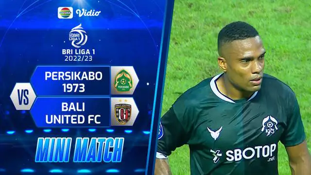 Berita video highlights pertandingan BRI Liga 1 pekan ke-28 antara Persikabo 1973 melawan Bali United. Pertandingan dimenangkan oleh Persikabo dengan skor 2-1, pada Jumat (3/3/23).
