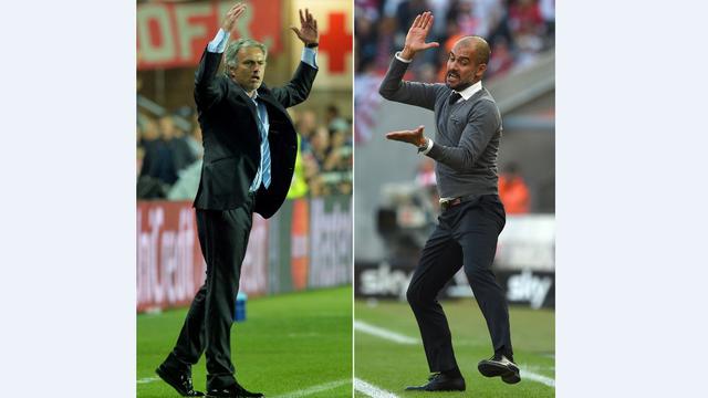 Jose Mourinho & Pep Guardiola