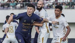 Laga antara Persita Tangerang kontra Bhayangkara FC di ajang Super League 2025/2026 hari Sabtu (24/01/2026). (X/Persita)