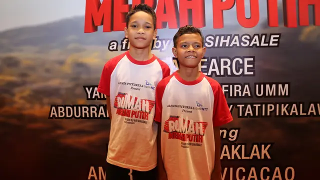 [Fimela] Preskon film Rumah Merah Putih