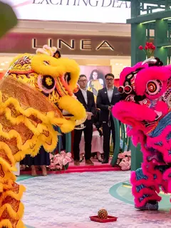 Barongsai untuk rayakan Imlek di Grand Indonesia. [Dok. Grand Indonesia]