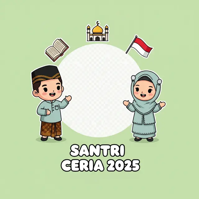 Twibbon Hari Santri