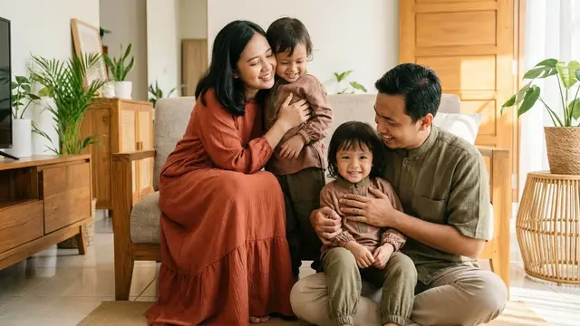 Set Baju Sarimbit Lebaran