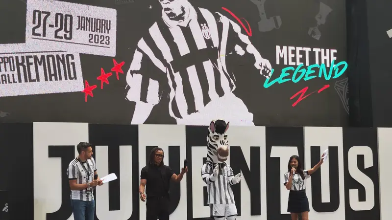 Edgar Davids membuka Juventus Village