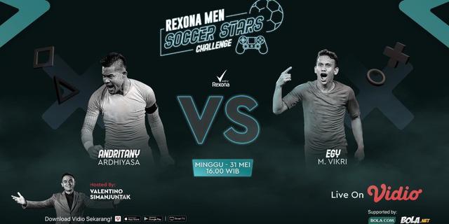 VIDEO: Hadapi Andritany, Egy Maulana Berpeluang Besar Juara di Rexona Men Soccer Stars Challenge