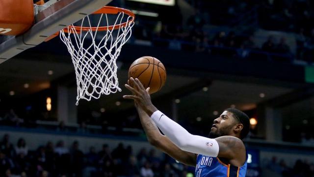 Paul George membantu Thunder mengalahkan Bucks (Yahoo Sports)