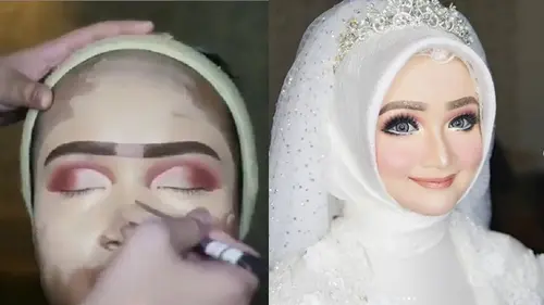 5 Cara Makeup Pengantin Nyeleneh Ini