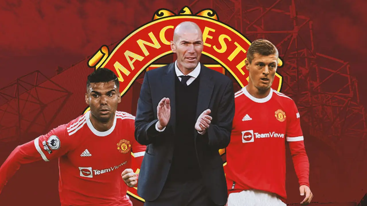 Manchester United - Casemiro, Zinedine Zidane, Toni Kroos