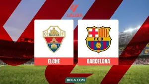 Prediksi Elche Vs Barcelona di Liga Spanyol: Start Positif Jadi Harga Mati