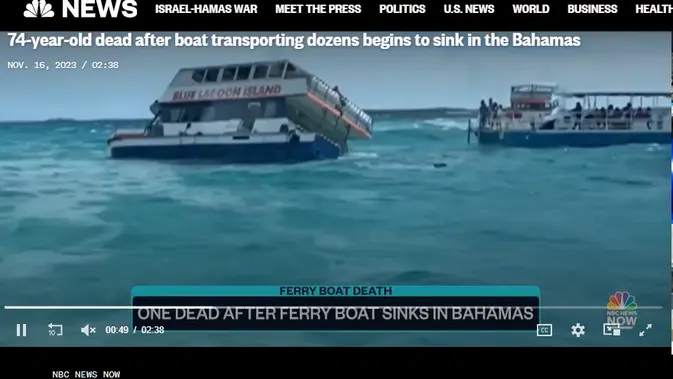 <p>Penelusuran klaim video kecelakaan kapal di Pandangbai</p>