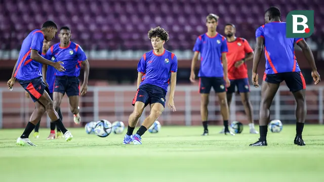 Foto: Tak Remehkan Skuad Garuda Muda, Begini Suasana Latihan Panama Jelang Bentrok dengan Timnas Indonesia U-17 2023