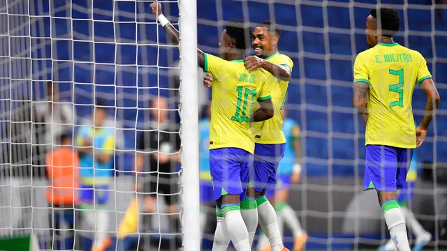 Timnas Brasil Vs Timnas Guinea