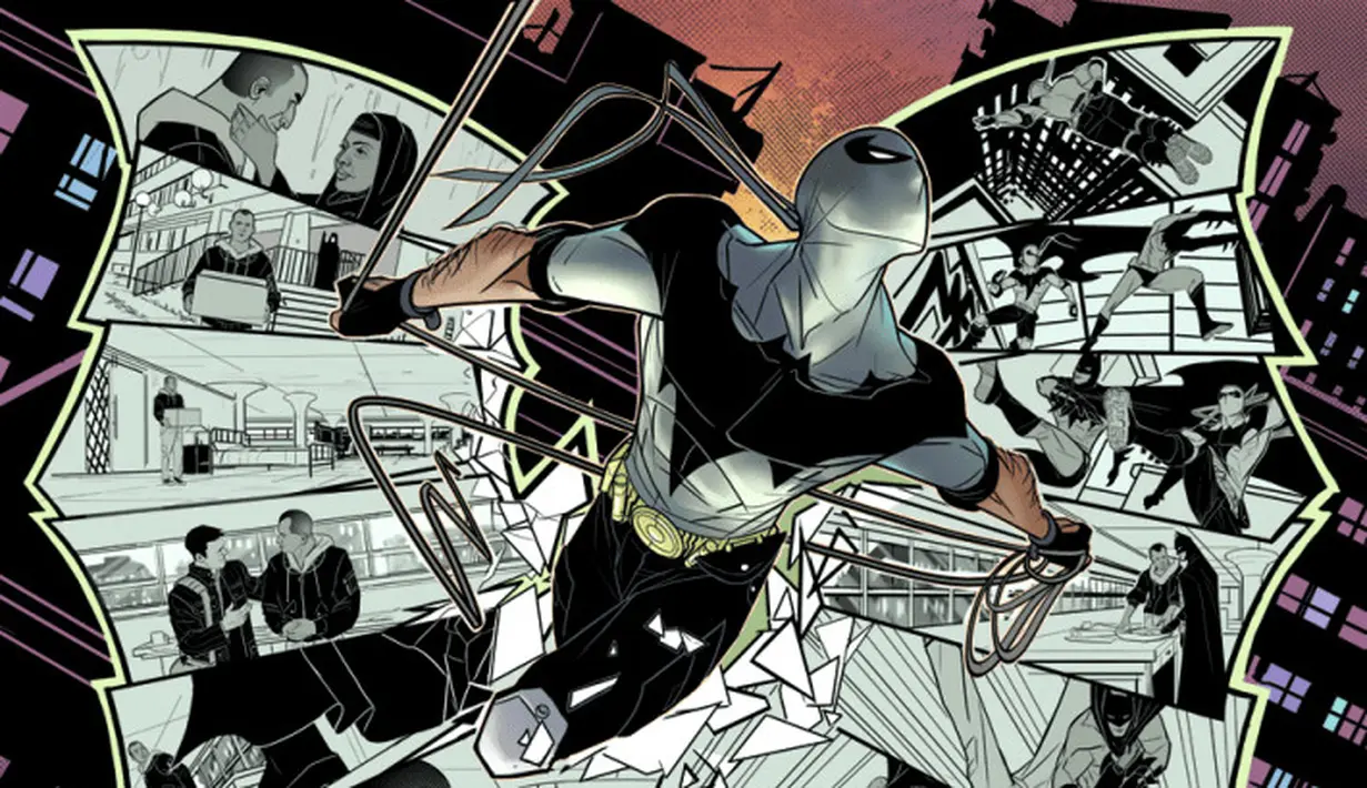 Bilal Asseah adalah superhero keturuna Algeria-Perancis yang dikenal sebagai batmannya Perancis. (mvslim.com)