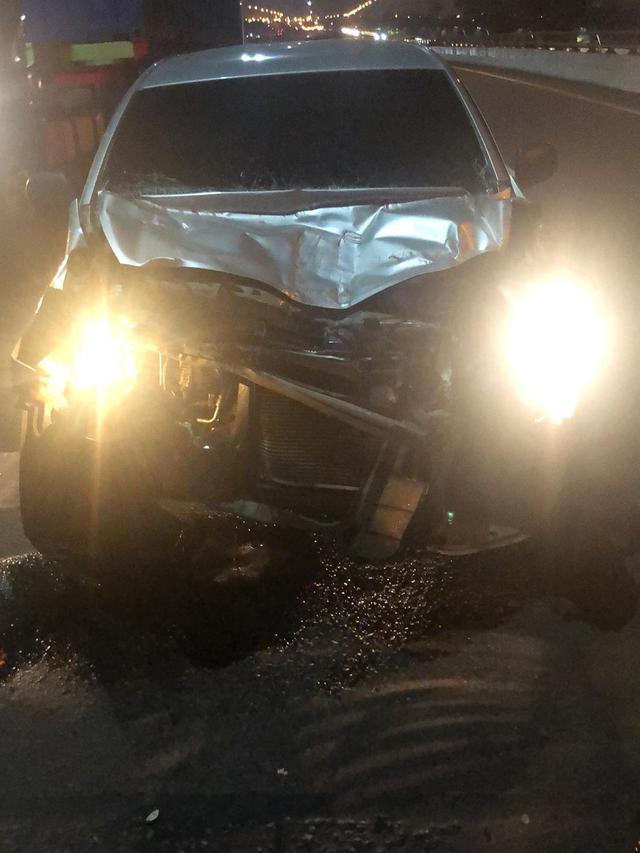 Kondisi mobil Ihsan Tarore (Instagram/ ihsantarore)