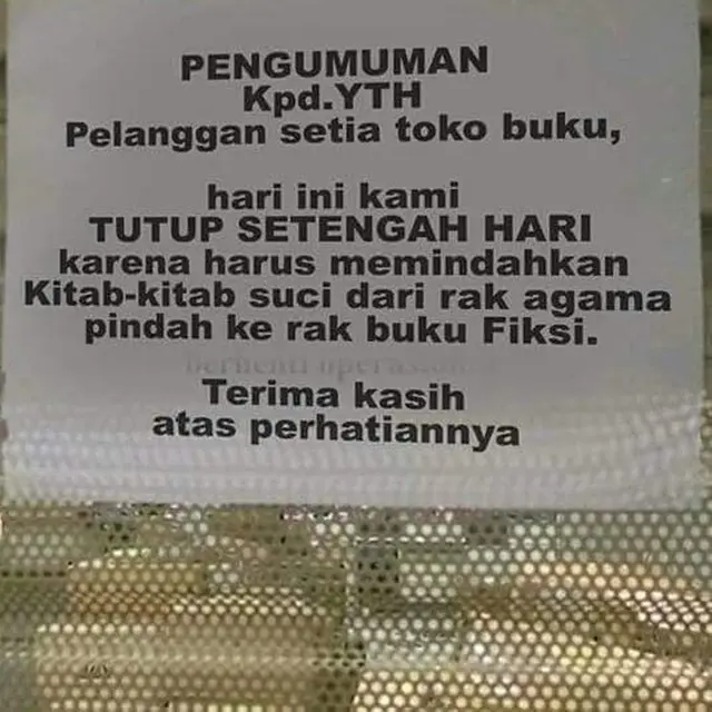 6 Tulisan Peringatan Nyeleneh Tak Sesuai Ini Sulit Dipahami, Bikin Bingung