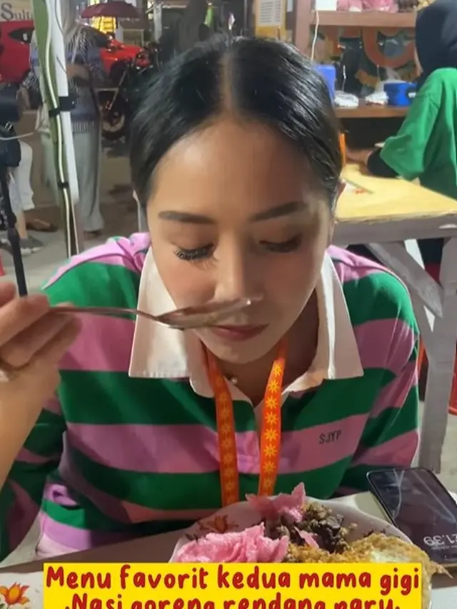 Nagita Slavina perkenalkan warung nasi goreng Mama Gigi (Instagram/raffinagita1717)