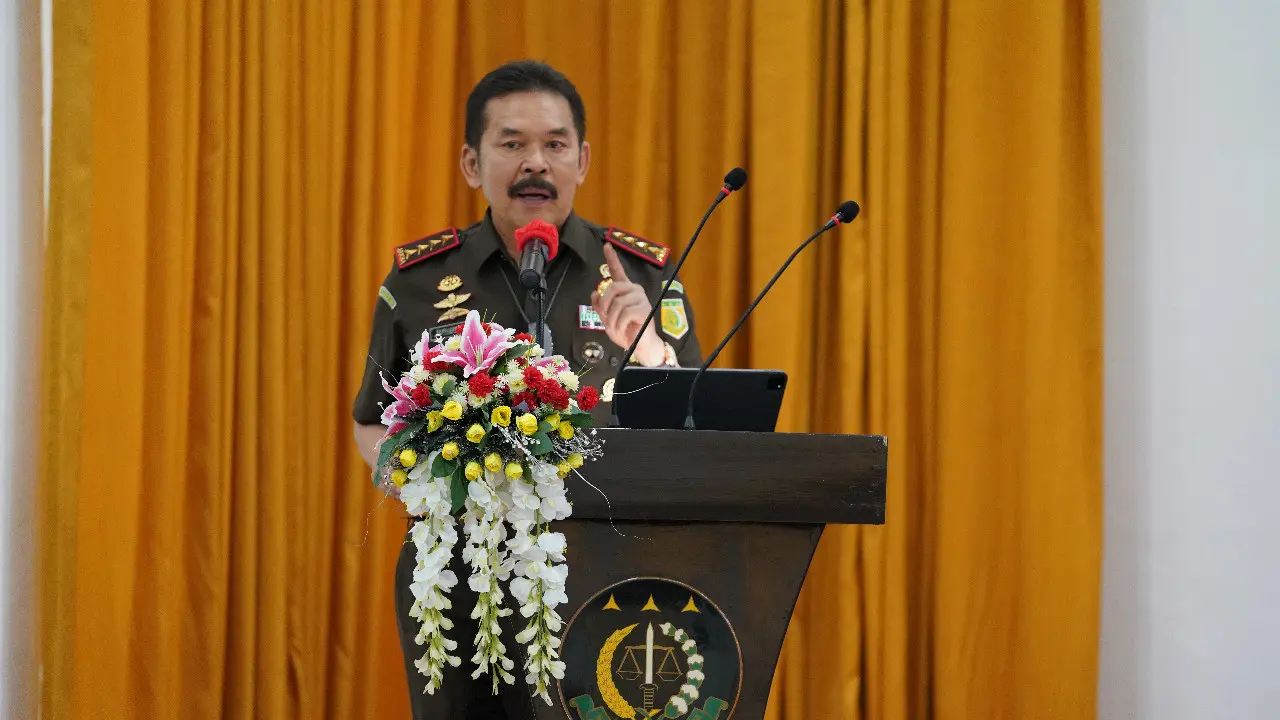 Jaksa Agung ST Burhanuddin di Kejaksaan Tinggi Kalimantan Tengah