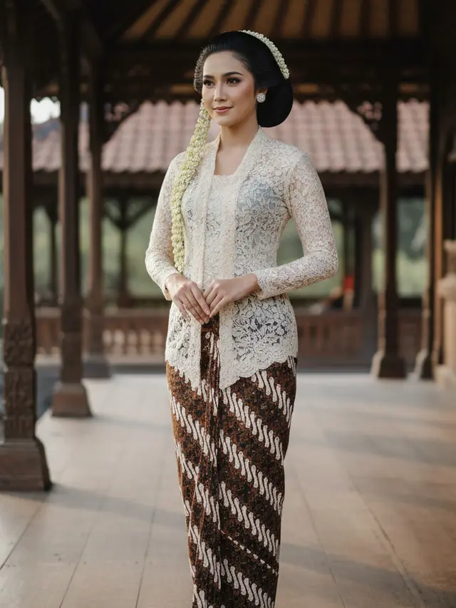 7 Kumpulan Prompt Gemini AI Foto Pakai Kebaya dan Sanggul, Estetika Tradisional yang Menawan