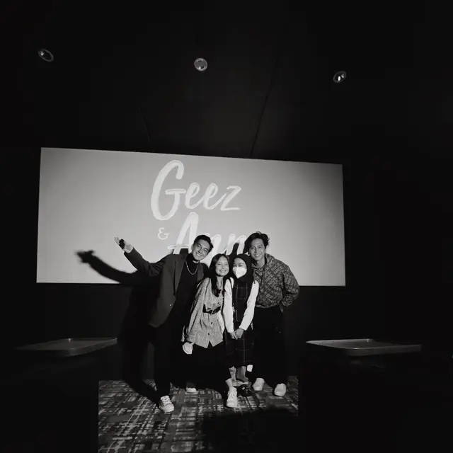 Batal Tayang di Bioskop, Ini 6 Momen Junior Roberts dan Hanggini saat Screening ‘Geez dan Ann’