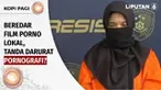 Terungkap produksi ratusan film porno lokal di Jakarta, menghebohkan publik Tanah Air dalam sepekan terakhir. Lima orang tersangka yang salah satunya sutradara film ditangkap, sementara belasan pemeran film porno mangkir dari pemeriksaan polisi.