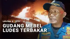 Kebakaran melalap gudang mebel dan kayu jati di kawasan Tembalang, Semarang, Jawa Tengah. Kebakaran membuat pemilik usaha mebel terancam gulung tikar.