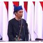 Presiden Jokowi pakai baju adat suku Baduy (Sumber: YouTube/ Sekretariat Presiden)