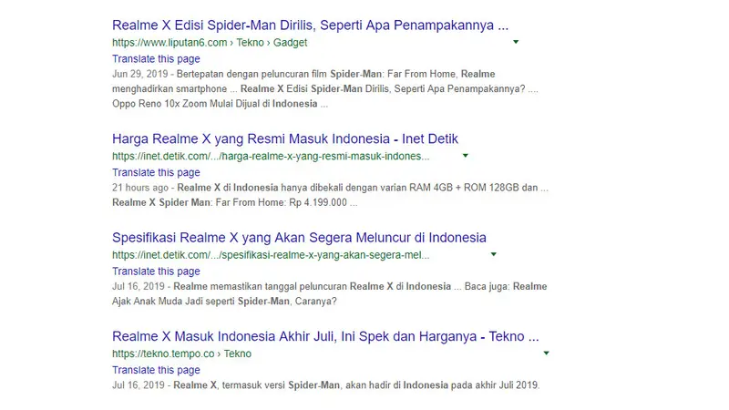 Hasil Pencarian dengan Kata Kunci Realme X Spider-Man