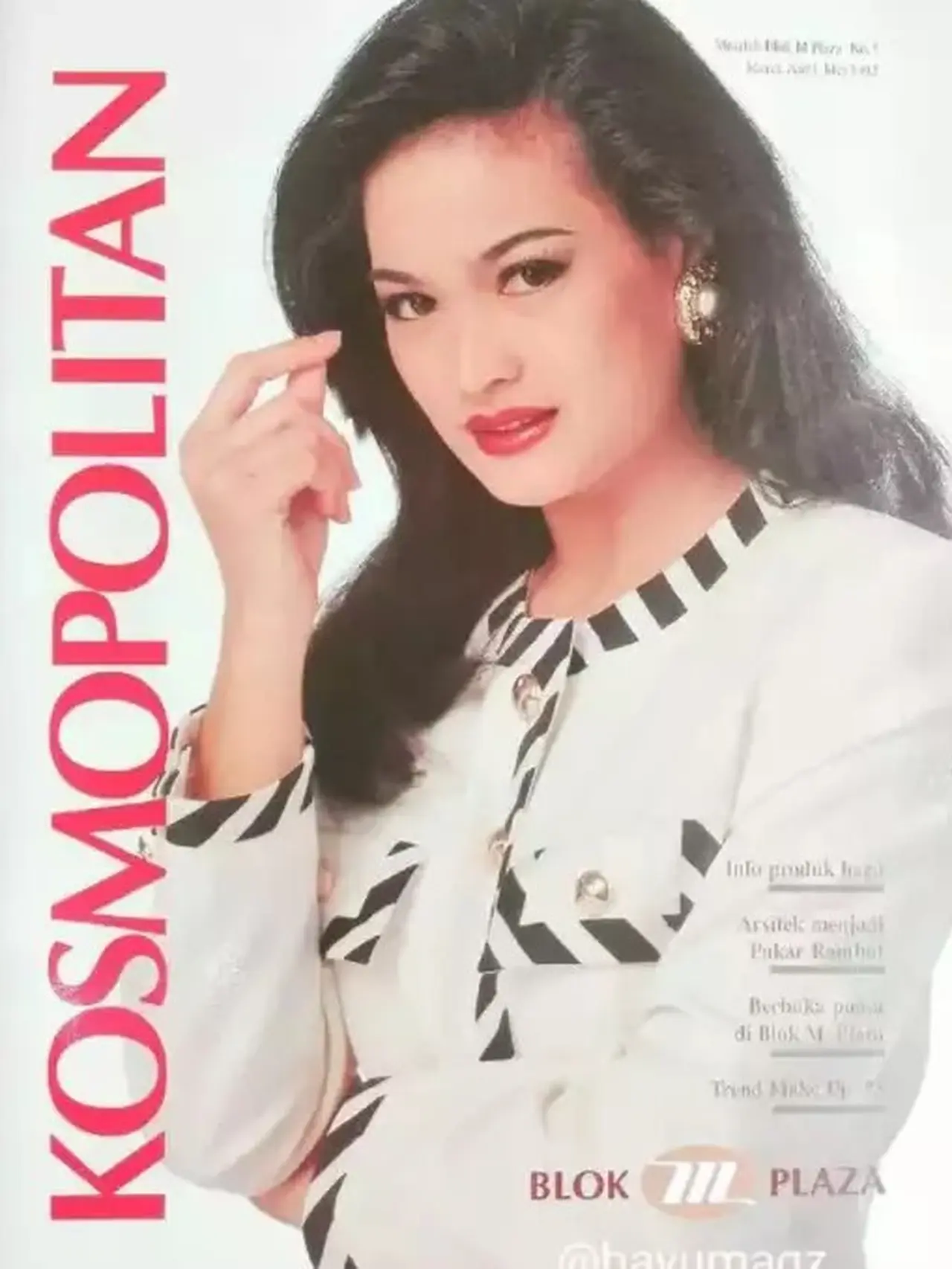 8 Potret Lawas Donna Harun saat Aktif sebagai Model, Disebut Awet Muda